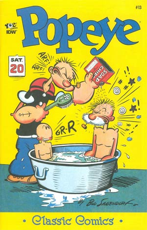 Classic Popeye #13 Cover A Regular Bud Sagendorf Cover