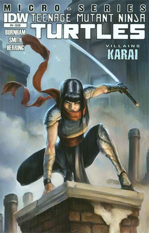 Teenage Mutant Ninja Turtles Villain Micro-Series #5 Karai Cover A Regular Tyler Walpole Cover