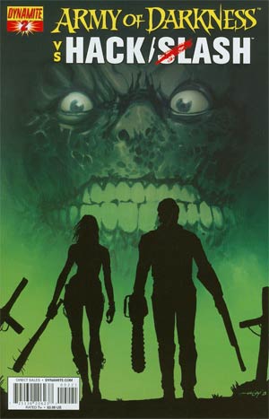 Army Of Darkness vs Hack Slash #2 Cover B Variant Tim Seeley Cover
