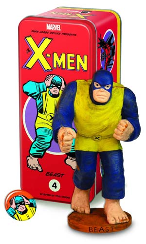 Classic Marvel Characters X-Men #4 Beast Mini Statue