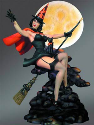Kimba The Witch Happy Halloween Limited Edition Statue