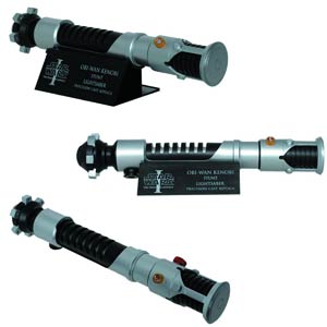Star Wars Episode I Obi-Wan Kenobi Stunt Lightsaber Replica