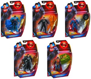 Superman Man Of Steel 3-3/4 Inch Basic Action Figure Assortment Case