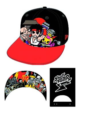 Street Fighter x tokidoki Get Bent Snapback Cap