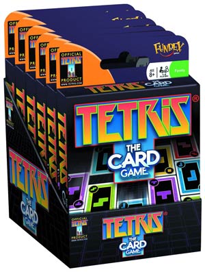 Tetris Card Game 12-Piece Card Display Unit