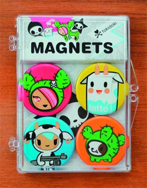 tokidoki 4-Pack Magnet - Cactus & Friends