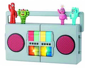 Yo Gabba Gabba Boombox Carry Playset