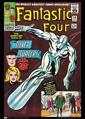 Marvel Comics Wall Poster - Fantastic Four #50