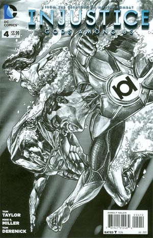 Injustice Gods Among Us #4 Cover B 2nd Ptg