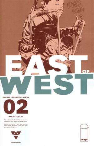 East Of West #2 2nd Ptg