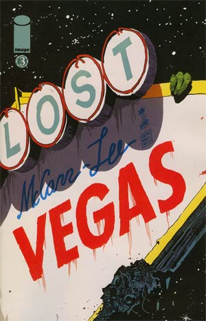 Lost Vegas #3 Incentive Francesco Francavilla Variant Cover