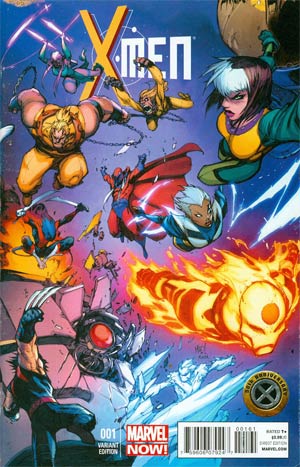 X-Men Vol 4 #1 Cover F Variant X-Men 50th Anniversary Cover
