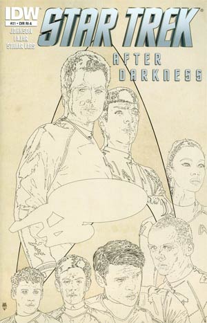 Star Trek (IDW) #21 After Darkness Incentive Tim Bradstreet Sketch Cover