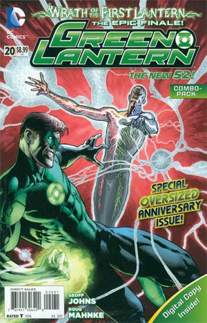 Green Lantern Vol 5 #20 Cover C Combo Pack Without Polybag (Wrath Of The First Lantern Tie-In)