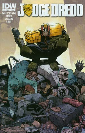 Judge Dredd Vol 4 #7 Cover A Nelson Daniel