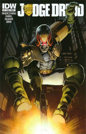 Judge Dredd Vol 4 #7 Cover B David Williams & Bill Sienkiewicz