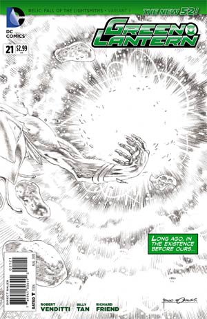 Green Lantern Vol 5 #21 Cover D Incentive Rags Morales Sketch Variant Cover