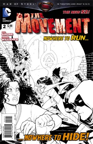 Movement #2 Cover B Incentive Amanda Conner Sketch Cover