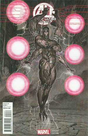 Age Of Ultron #9 Cover C Incentive Rock-He Kim Ultron Variant Cover