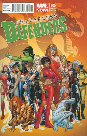 Fearless Defenders #5 Cover B Incentive Amanda Conner Variant Cover