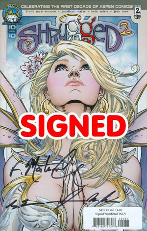 Shrugged Vol 2 #2 Cover D Incentive Direct Market Cover Signed & Numbered Edition