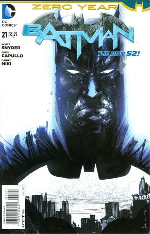 Batman Vol 2 #21 Cover D Incentive Jock Variant Cover (Batman Zero Year Tie-In)