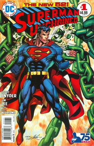 Superman Unchained #1 Cover F Incentive 75th Anniversary Bronze Age Variant Cover By Neal Adams