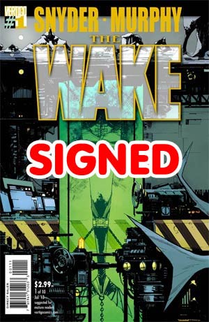 Wake #1 Cover C Regular Sean Murphy Cover Signed By Scott Snyder & Sean Murphy