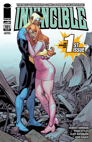 Invincible #101 Cover B 2nd Ptg