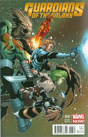 Guardians Of The Galaxy Vol 3 #3 Cover B Incentive Ed McGuinness Variant Cover