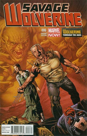 Savage Wolverine #6 Cover F Incentive Wolverine Through The Ages Variant Cover