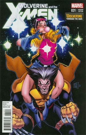 Wolverine And The X-Men #31 Cover B Incentive Wolverine Through The Ages Variant Cover