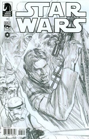 Star Wars (Dark Horse) Vol 2 #3 Cover B Incentive Alex Ross Sketch Cover