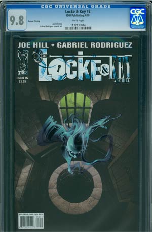 Locke & Key #2 2nd Ptg CGC 9.8