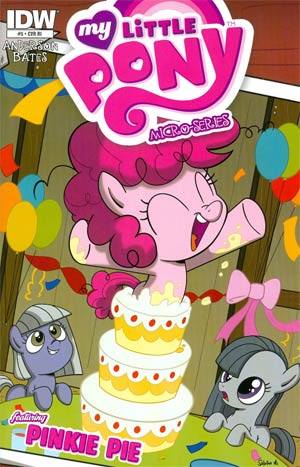 My Little Pony Micro-Series #5 Pinkie Pie Cover C Incentive Sabrina Alberghetti Variant Cover