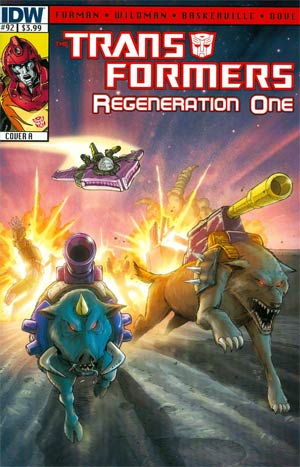 Transformers Regeneration One #92 Cover A Regular Andrew Wildman Cover