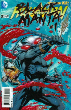 Aquaman Vol 5 #23.1 Black Manta Cover A 1st Ptg 3D Motion Cover