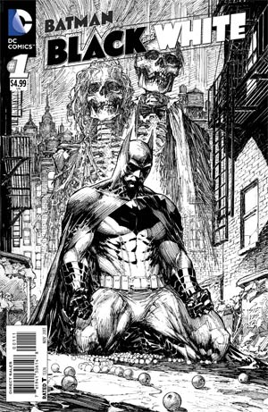 Batman Black & White Vol 2 #1 Cover A Regular Marc Silvestri Cover