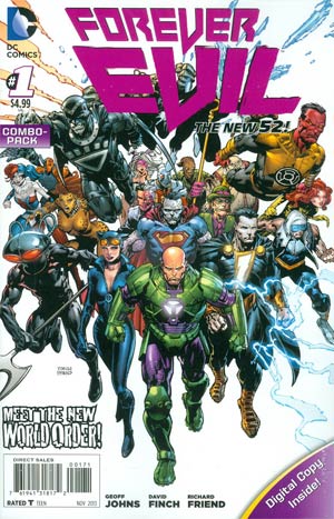 Forever Evil #1 Cover B Combo Pack With Polybag