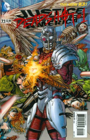Justice League Of America Vol 3 #7.1 Deadshot Cover A 1st Ptg 3D Motion Cover