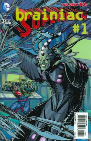 Superman Vol 4 #23.2 Brainiac Cover A 1st Ptg 3D Motion Cover