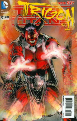 Teen Titans Vol 4 #23.1 Trigon Cover A 1st Ptg 3D Motion Cover