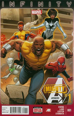 Mighty Avengers Vol 2 #1 Cover A Regular Greg Land Cover (Infinity Tie-In)
