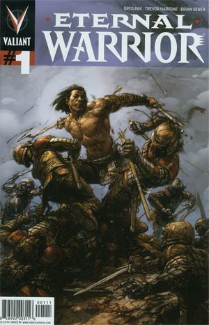 Eternal Warrior Vol 2 #1 Cover A Regular Clayton Crain Cover