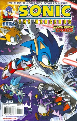 Sonic The Hedgehog Vol 2 #253 Cover A Regular Ben Bates Cover