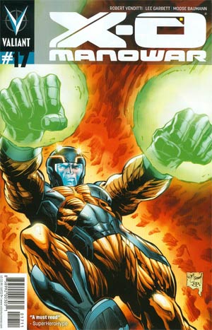 X-O Manowar Vol 3 #17 Cover A Regular Will Conrad Cover