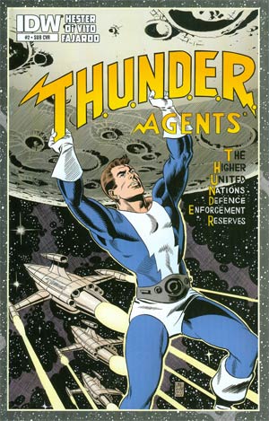 THUNDER Agents Vol 5 #2 Cover B Variant Dave Sim Subscription Cover