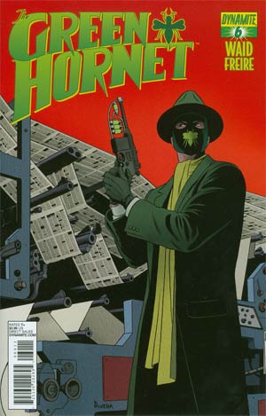 Mark Waids Green Hornet #6 Cover A Regular Paolo Rivera Cover