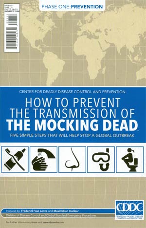 Mocking Dead #1 Cover A 1st Ptg Regular Bill Tortolini Zombie Caution Cover