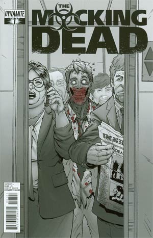 Mocking Dead #1 Cover B Variant Max Dunbar Subscription Cover